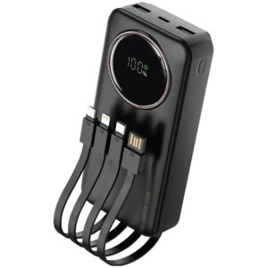 پاوربانک ۲۰۰۰۰ گرین لاین مدل Power Pluse - مشکی, گارانتی 6 ماه