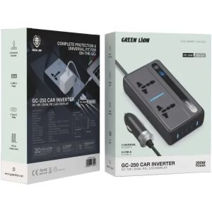 مبدل برق اینورتر 200 وات گرین لاین مدل GC-250 