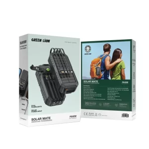 پاور بانک خورشیدی 20000 میلی آمپر  گرین لاین مدل solar mate