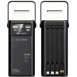 پاور بانک 50000 میلی آمپر X-HANZ (100 وات خروجی )
