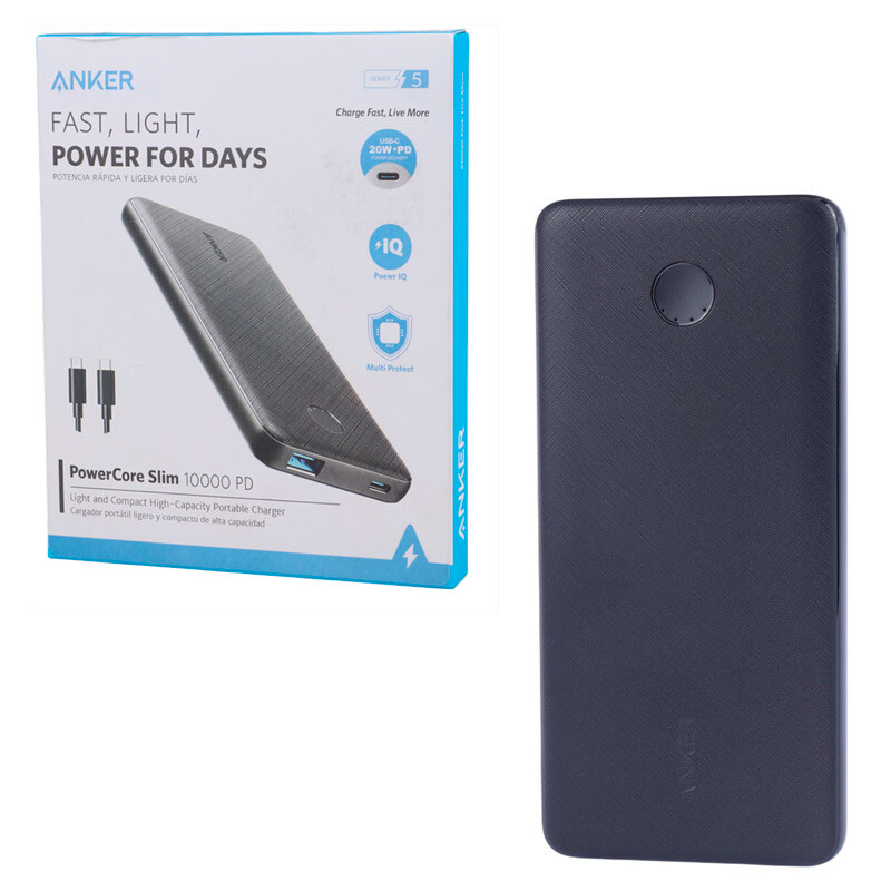 پاوربانک 10000 میلی آمپر انکر مدل PowerCore Slim A1245