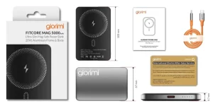 پاوربانک گلوریمی FITCORE MAG 5000mAh