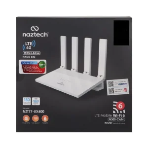 مودم روتر 4G LTE بی سیم نزتک مدل NZT-77UX400